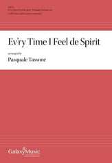 Ev'ry Time I Feel de Spirit SATB choral sheet music cover